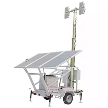 SWT 4VS Solar Power Trailer Mounted LED Mobile lighting tower